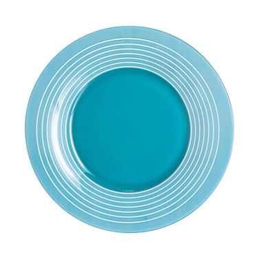 Blue Dessert Plate 19.5 Cm