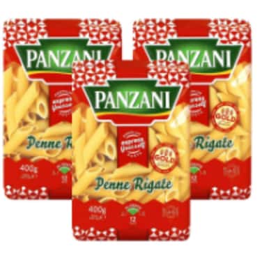 PANZANI PENNE RIGATE 400GRX3PR