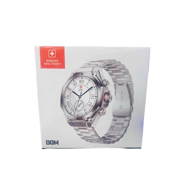 Swiss Military Smartwatch Dom 6 Silver