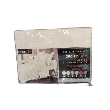 Fitted Sheet Single 2 Pieces 100 X 195 cm
