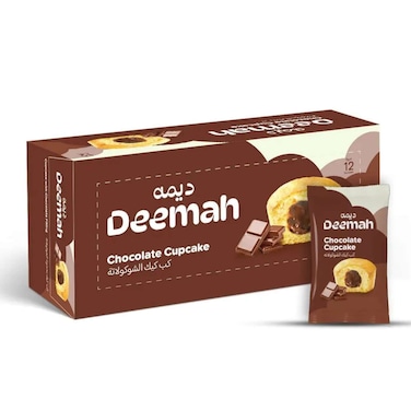 Deemah Cupcake Chocolate Cream 16 x 27 gr