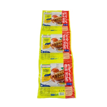 Americana Chicken Frank 3 x 300 gr