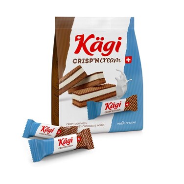 Kagi Crisp and Cream Milk Choco 88 gr