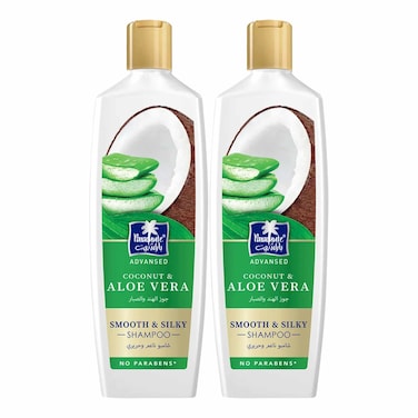 Parachute Shampoo Smooth Silky Alovera 2 x 340 ml