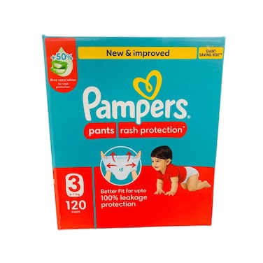 Pampers Pants S3 Giant Box 120 Pieces
