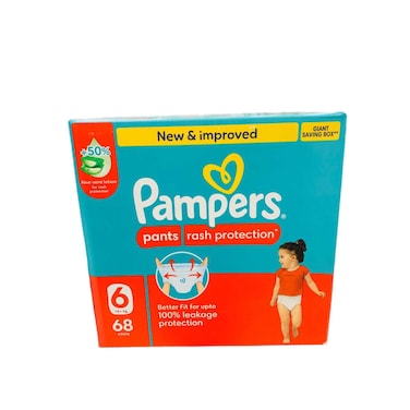 Pampers Pants S6 Giant Box 68 Pieces