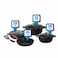 Homeway Diecast Cookware Set 8 Pieces