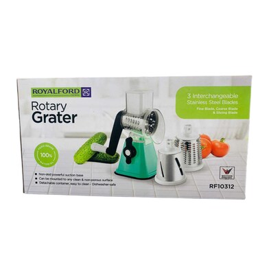 Royalford 3 in 1 Rotary Grater