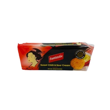 Fantastic Rice Cracker Sweet Chili and Sour Cream 100g