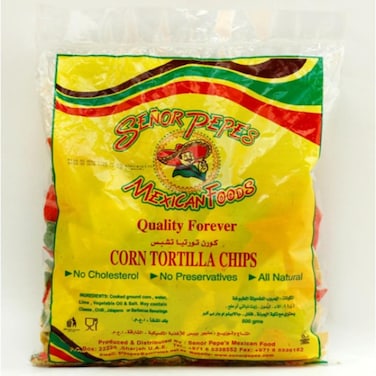 Senor Pepes Mexican Food Corn Tortilla Chips 500g
