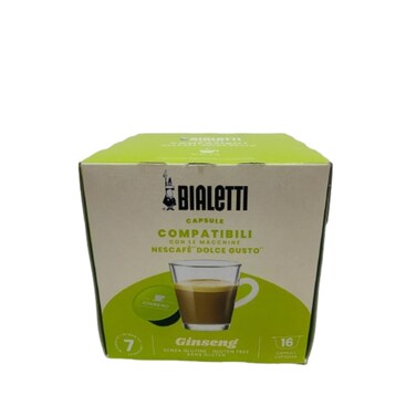 Bialetti Dolcegusto Ginseng 16 Capsule 262 gr