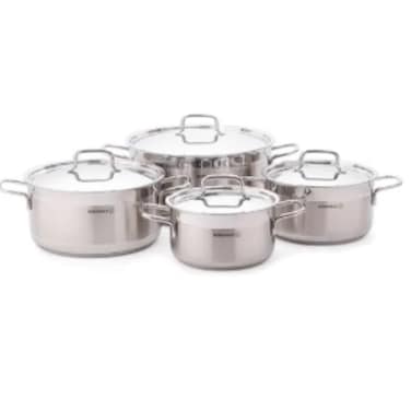 Korkmaz Alfa Cookware Set 8 Pieces
