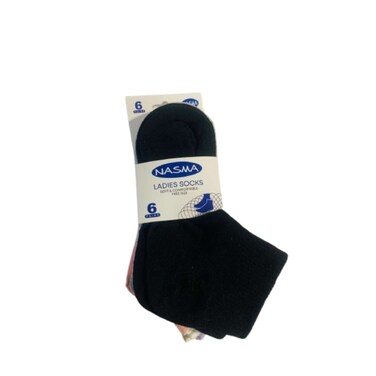 Ladies Socks 6 Pairs