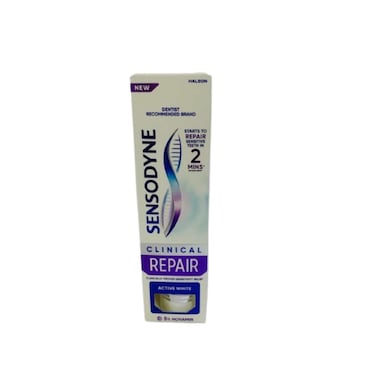 Sensodyne Clinical Repair Active White Toothpaste 75 ml