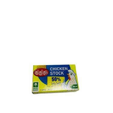 Al Ali Chicken Stock Less Salt 18 gr