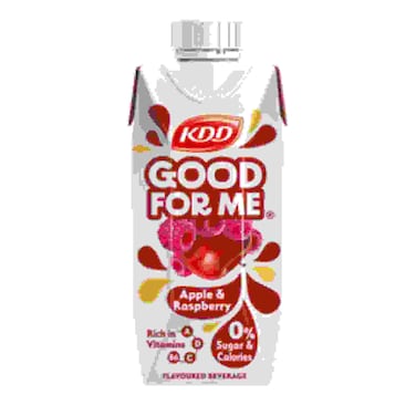 KDD Apple and Raspberry Juice Good for Me 250ml