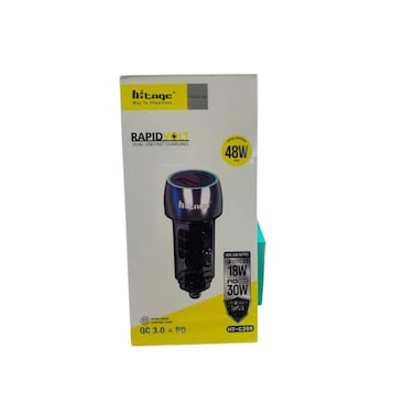 Hitage Rapid Dual USB Fast Car Charger C HT - C359