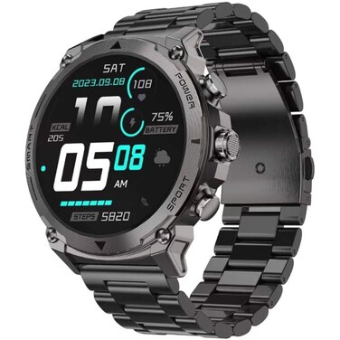 Telux ActiveX Smart Watch Black