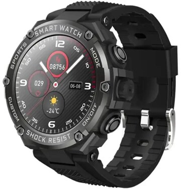 Telux PowerFit Smart Watch Black