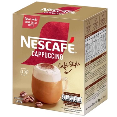 Nescafe Cappuccino Sweet Frothy 15.5gr x 10 Pieces