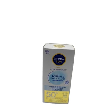 Nivea Invisible Daily Fluid Sun Protection Cream SPF 50 40 ml