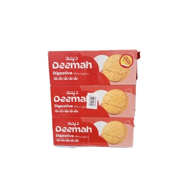 Deemah Digestive Biscuits 3x340g