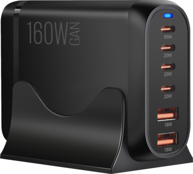 Heatz Charger Za52 160W  6In 1