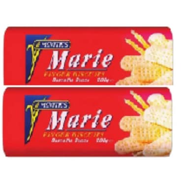 Mcvities Marie Fingers Biscuits 2 x 200 gr