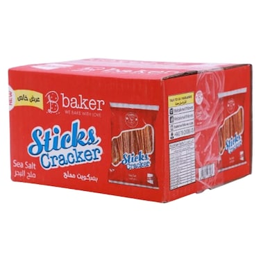 Baker Salty Sticks Crackers 24x20g