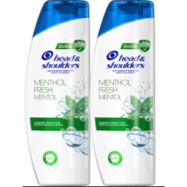 Head and Shoulder Menthol Shampoo 2 x 350 ml