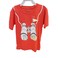 Boys  V Kids Printed Short Sleeve T Shirt Size 10 to 12 Yrs