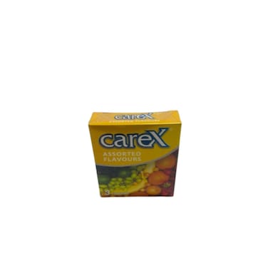 Carex Condoms Assorted Flavours 3 Pieces