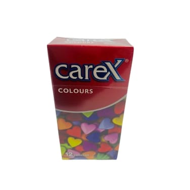 Carex Colours Condoms 12 Pieces