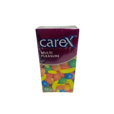 Carex Condoms Multi Pleasure 12 Pieces