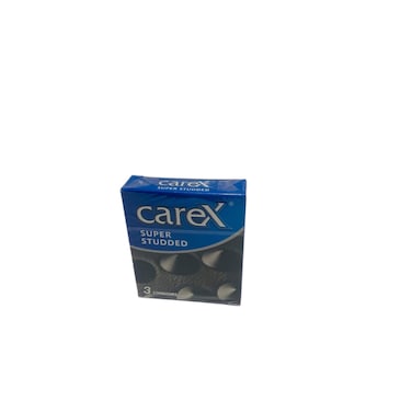 Carex Condoms Super Studded 3 Pieces