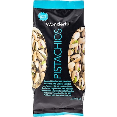 Wonderful Pistachios No Salt 220 gr