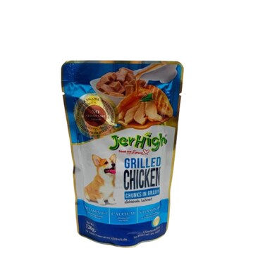 Jerhigh Grilled Chicken Dog Snack 120 gr