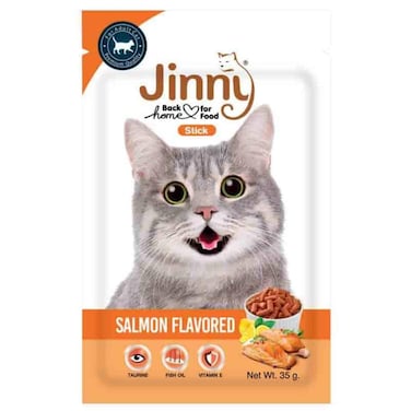 Jinny Stick Salmon Flavor Cat Food 35g