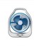 Clikon Rechargeable Fan CK2038 8 Inches