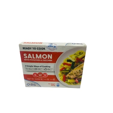 Asmak Salmon with Potato 250 gr