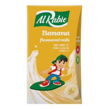 Al Rabie Banana Milk 125ml
