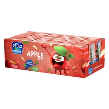 Nadec Drink Apple Juice 18 x 125 ml