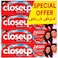 Closeup Toothpaste Red Hot 75ml x 4 Pieces