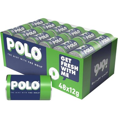 Polo Mint Roll 12Grx48 Pieces