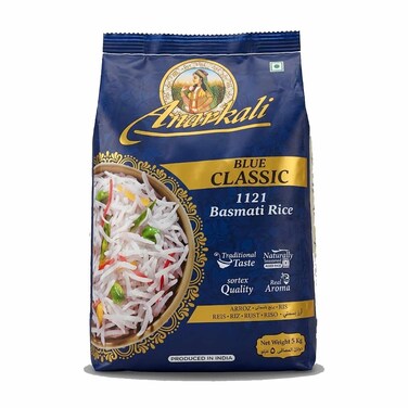 Anarkali Blue Classic Basmati Rice 5 Kg