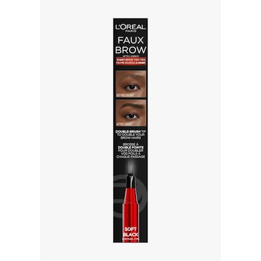 Loreal Infaillible Faux Brow Shade Black 10 ml