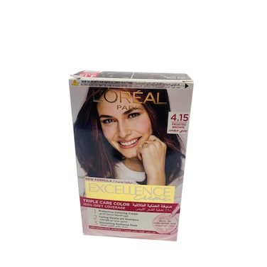 Loreal Paris Excellence Triple Care Color 4.15 Brown Blond 10 ml