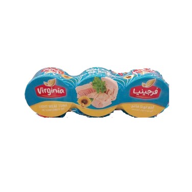 Virginia Light Meat Tuna in Water 3x170g