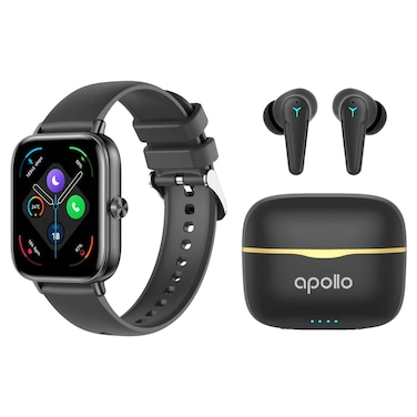 X.Cell W5 + Apollo A7 Smart Watch Black