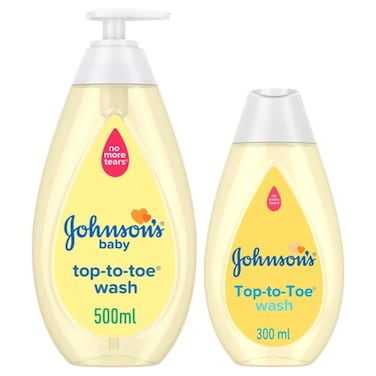 Johnson and Johnson Baby Top to Toe Wash 500ml +300ml